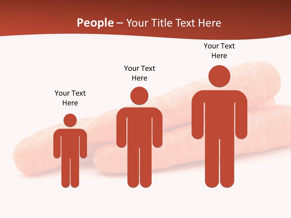 Diet Orange Food PowerPoint Template