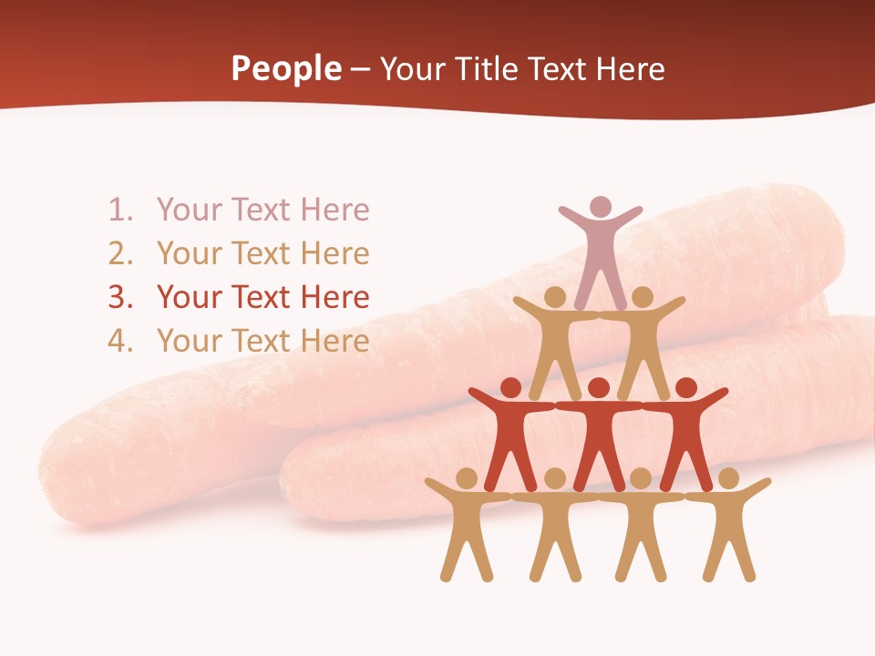 Diet Orange Food PowerPoint Template