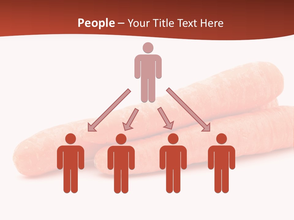 Diet Orange Food PowerPoint Template