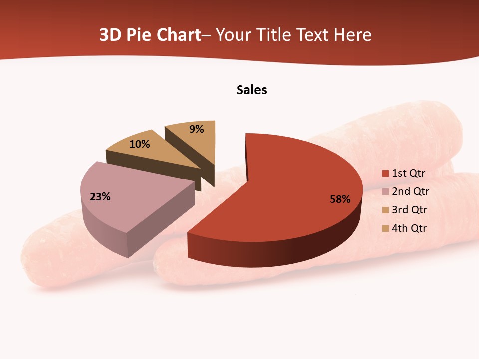 Diet Orange Food PowerPoint Template