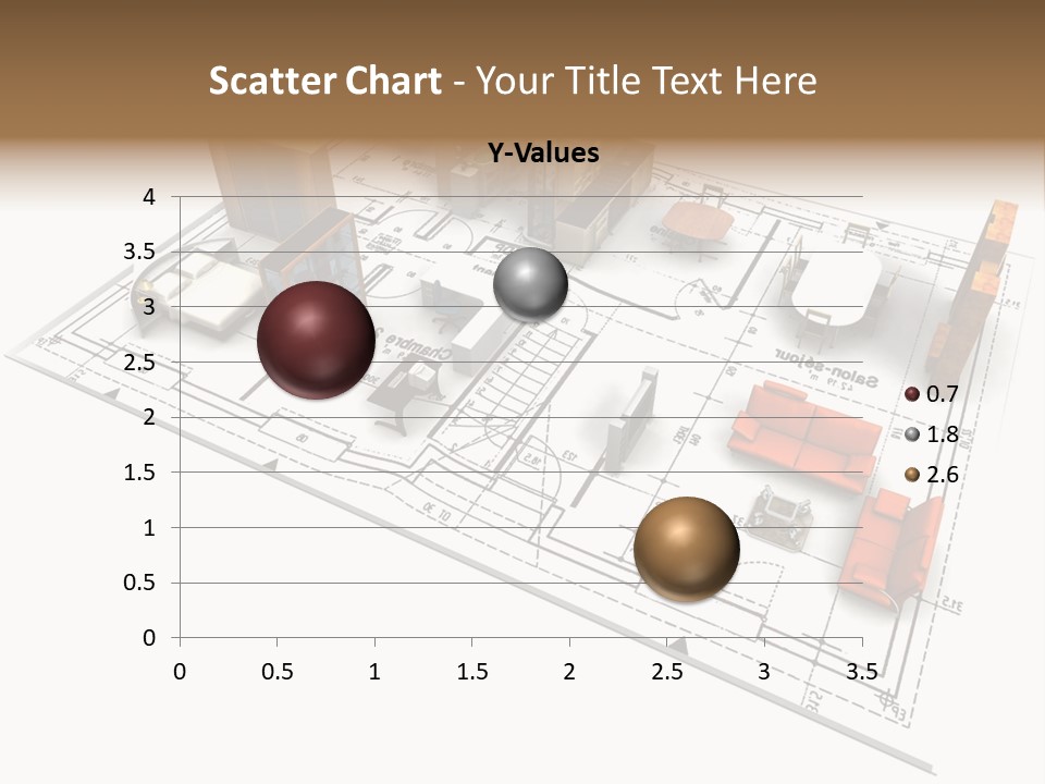 Plan Architect Furniture PowerPoint Template
