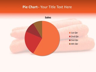 Orange Vegetable Healthy PowerPoint Template