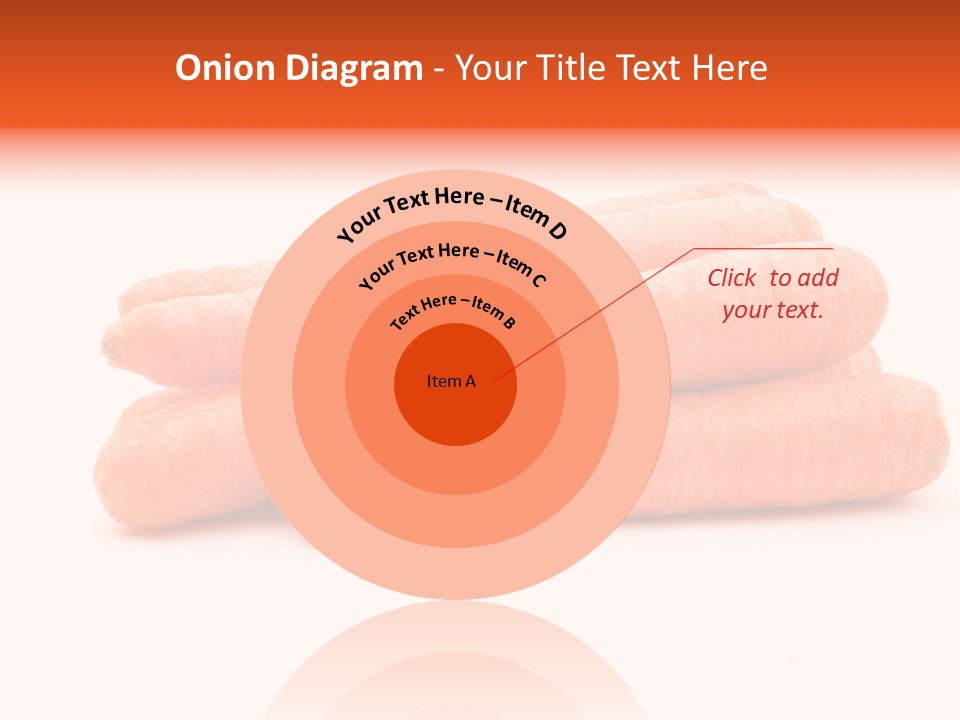 Orange Vegetable Healthy PowerPoint Template