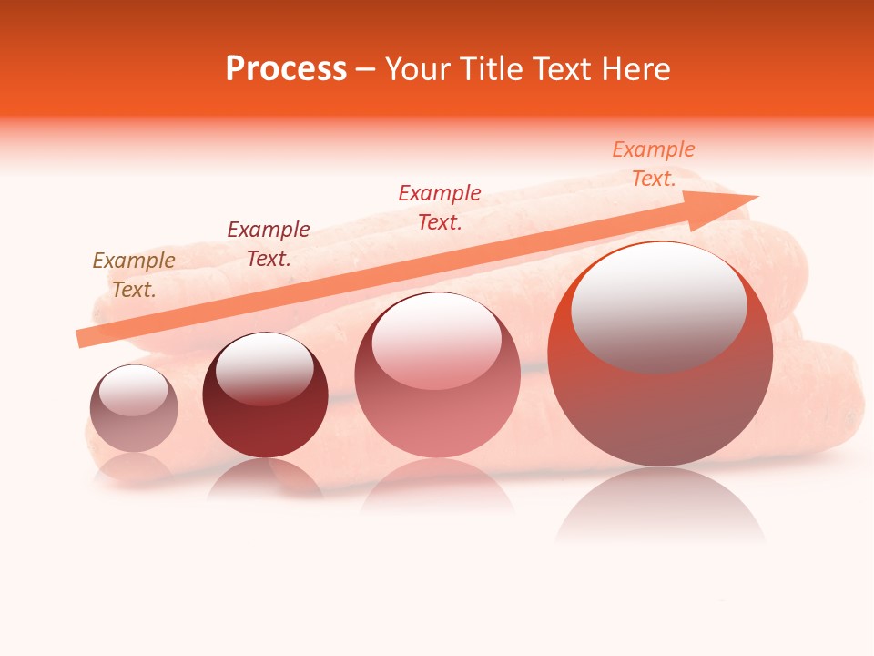 Orange Vegetable Healthy PowerPoint Template