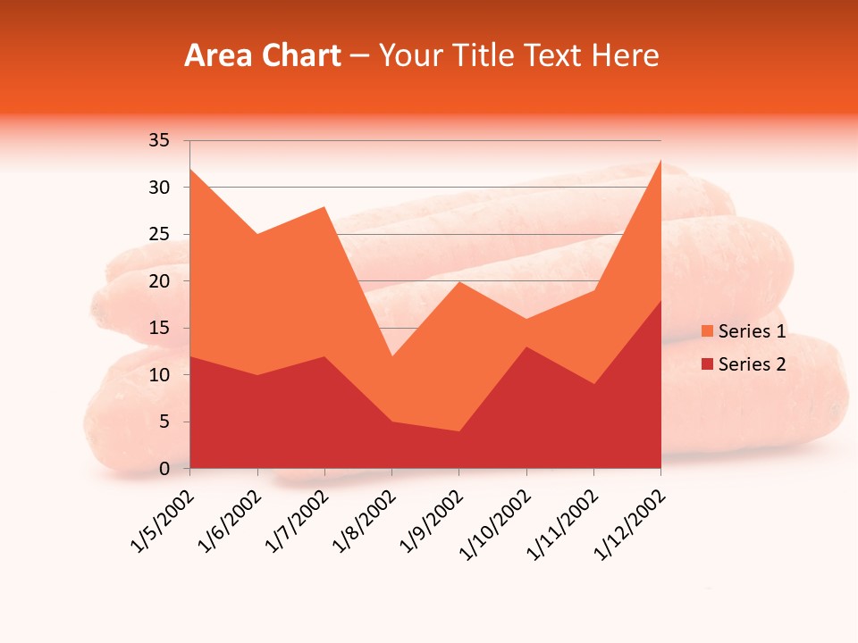 Orange Vegetable Healthy PowerPoint Template