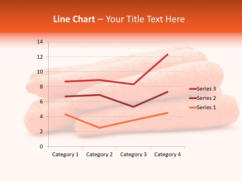 Orange Vegetable Healthy PowerPoint Template