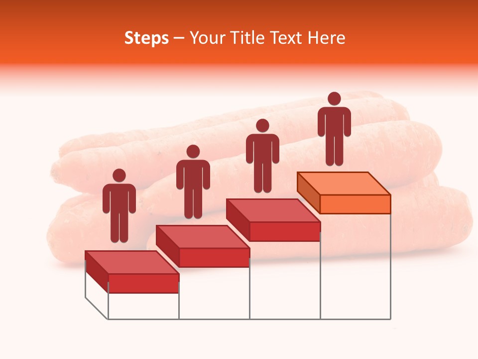 Orange Vegetable Healthy PowerPoint Template