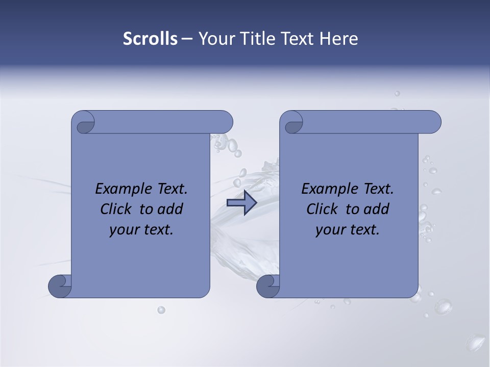 Bubble Unification Fish PowerPoint Template