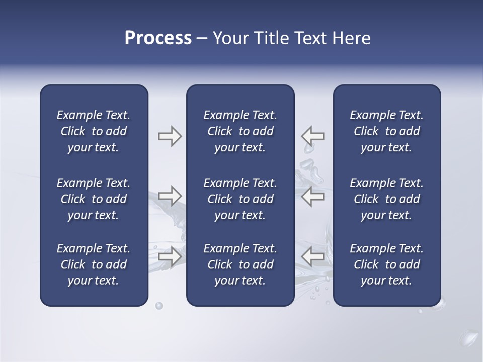 Bubble Unification Fish PowerPoint Template