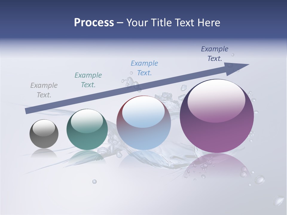 Bubble Unification Fish PowerPoint Template