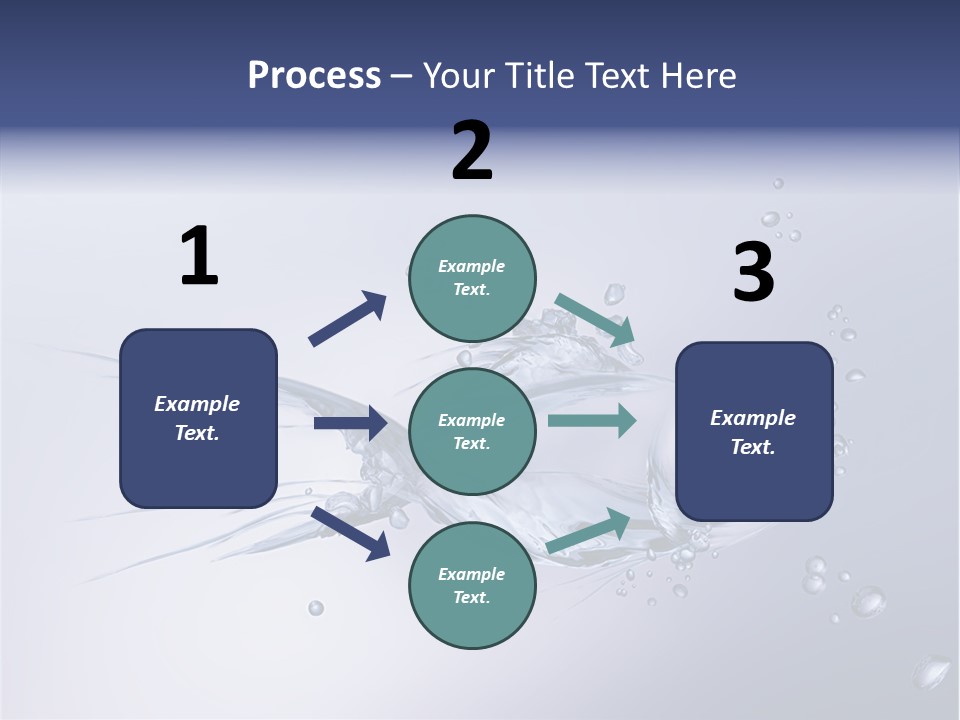 Bubble Unification Fish PowerPoint Template