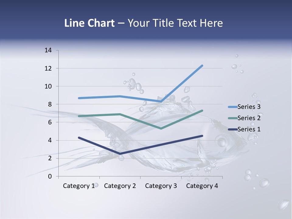 Bubble Unification Fish PowerPoint Template