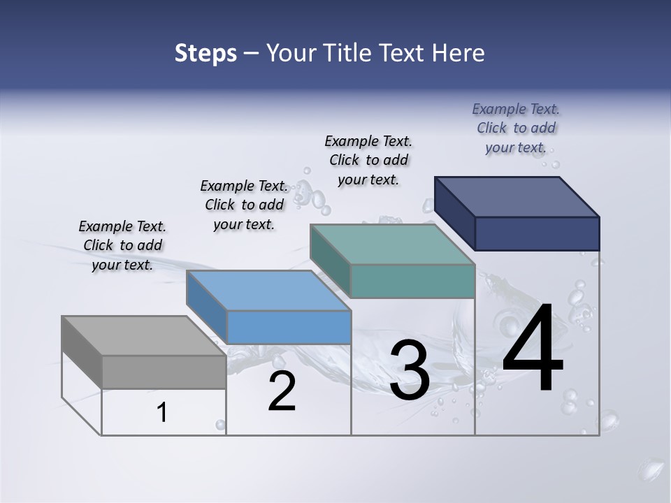Bubble Unification Fish PowerPoint Template