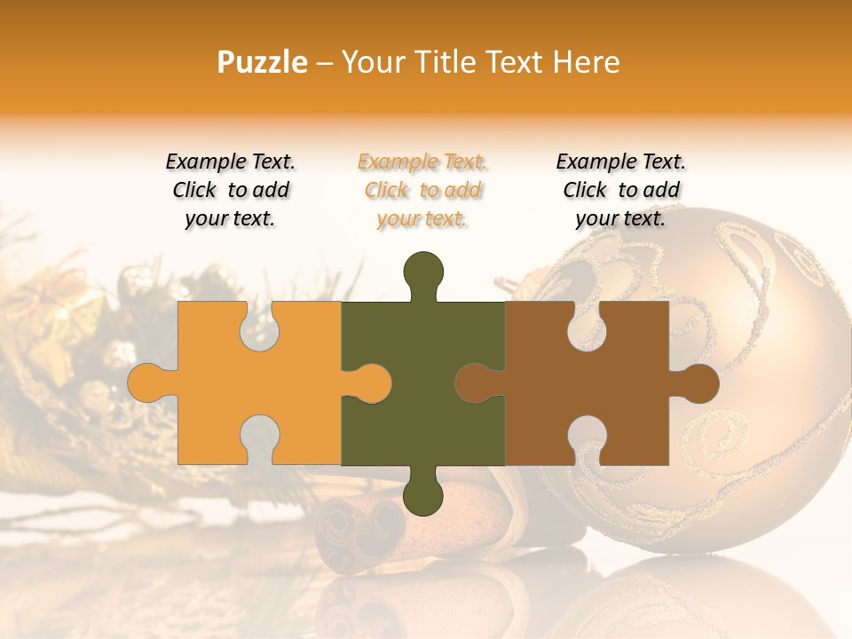 Biscuit Bow Boot PowerPoint Template