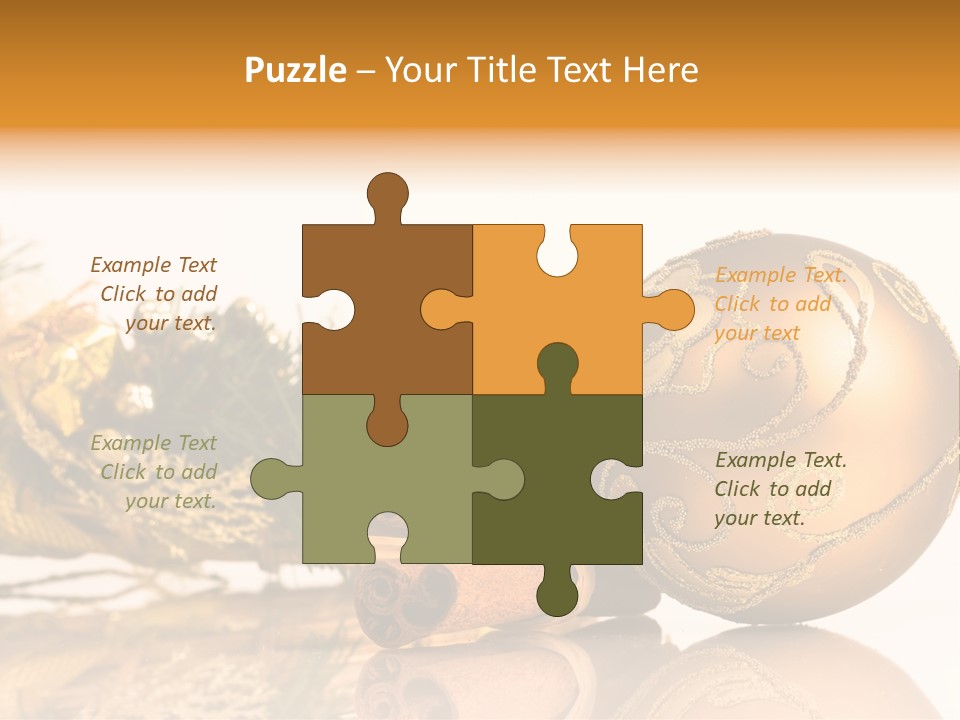 Biscuit Bow Boot PowerPoint Template