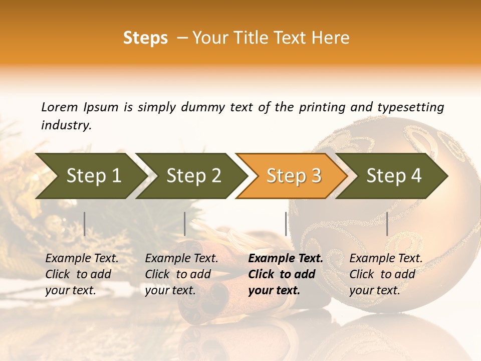Biscuit Bow Boot PowerPoint Template