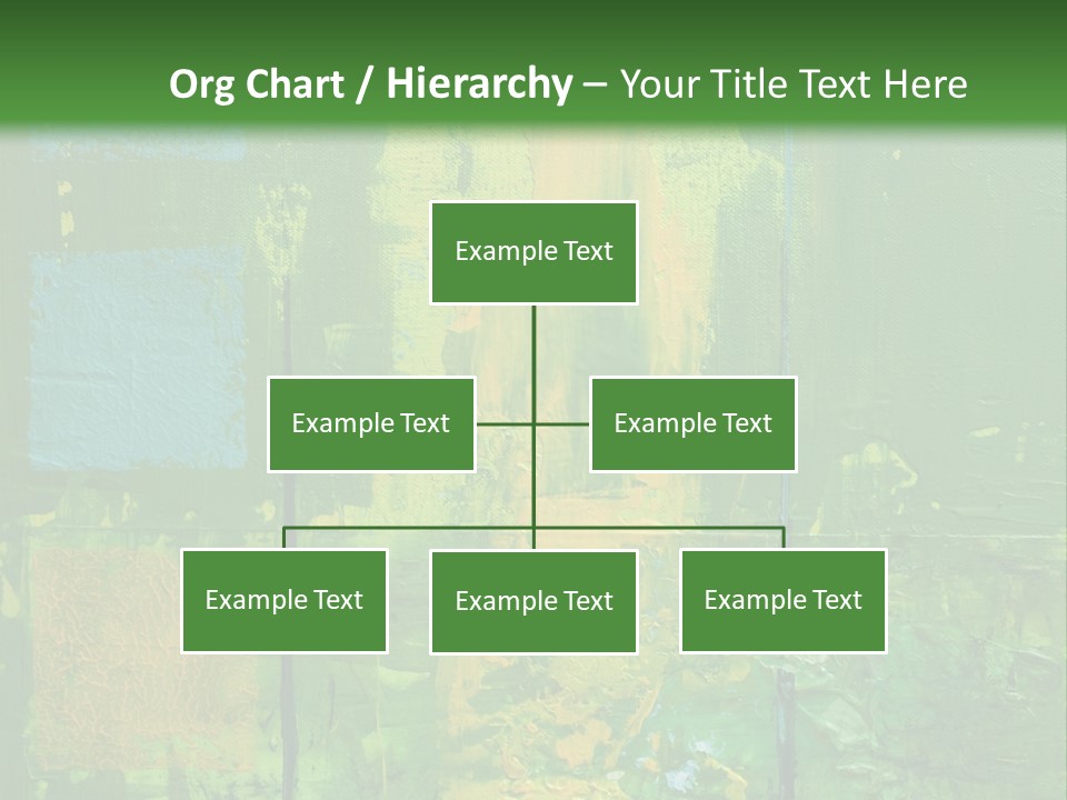 Turquoise Texture Illustration PowerPoint Template