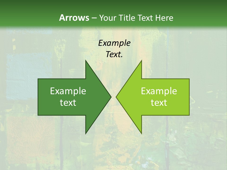 Turquoise Texture Illustration PowerPoint Template