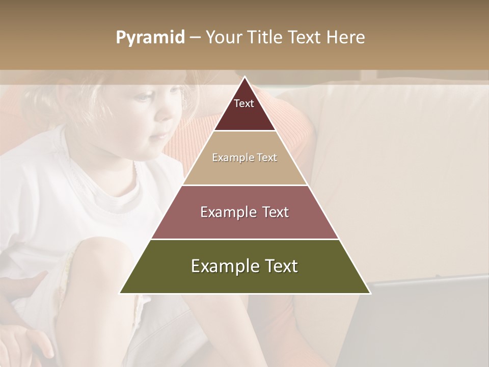 Computers Computer House PowerPoint Template