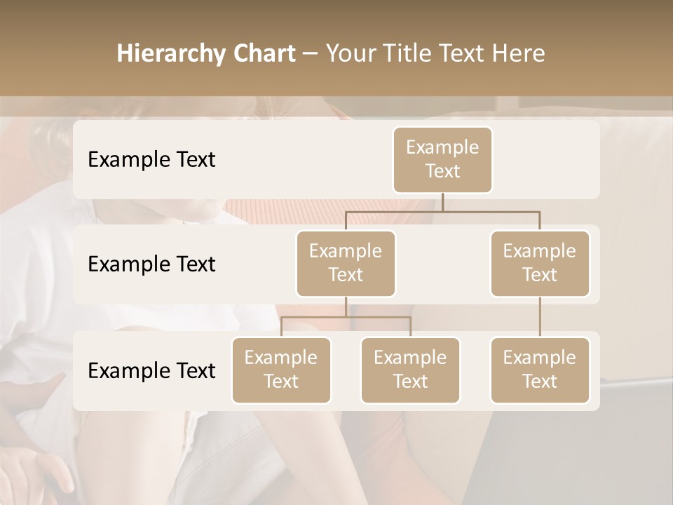 Computers Computer House PowerPoint Template