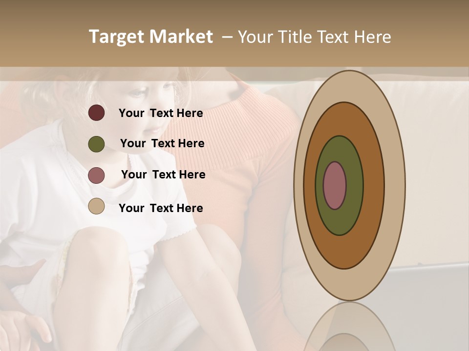 Computers Computer House PowerPoint Template