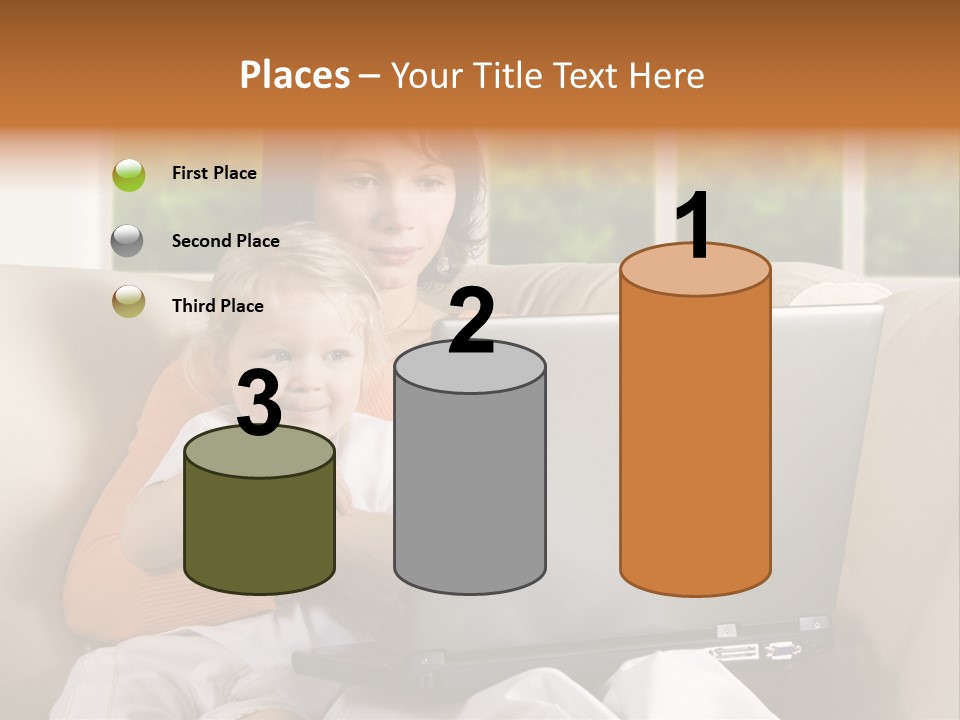 Family Play Settee PowerPoint Template