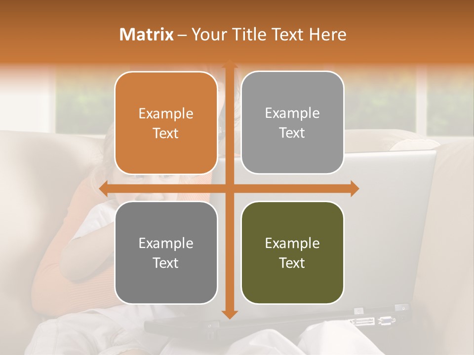 Family Play Settee PowerPoint Template