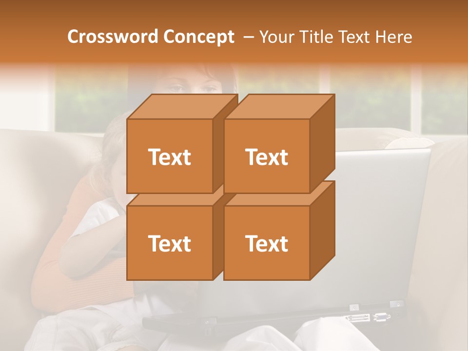 Family Play Settee PowerPoint Template