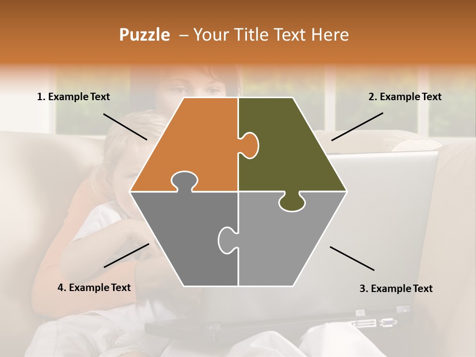 Family Play Settee PowerPoint Template