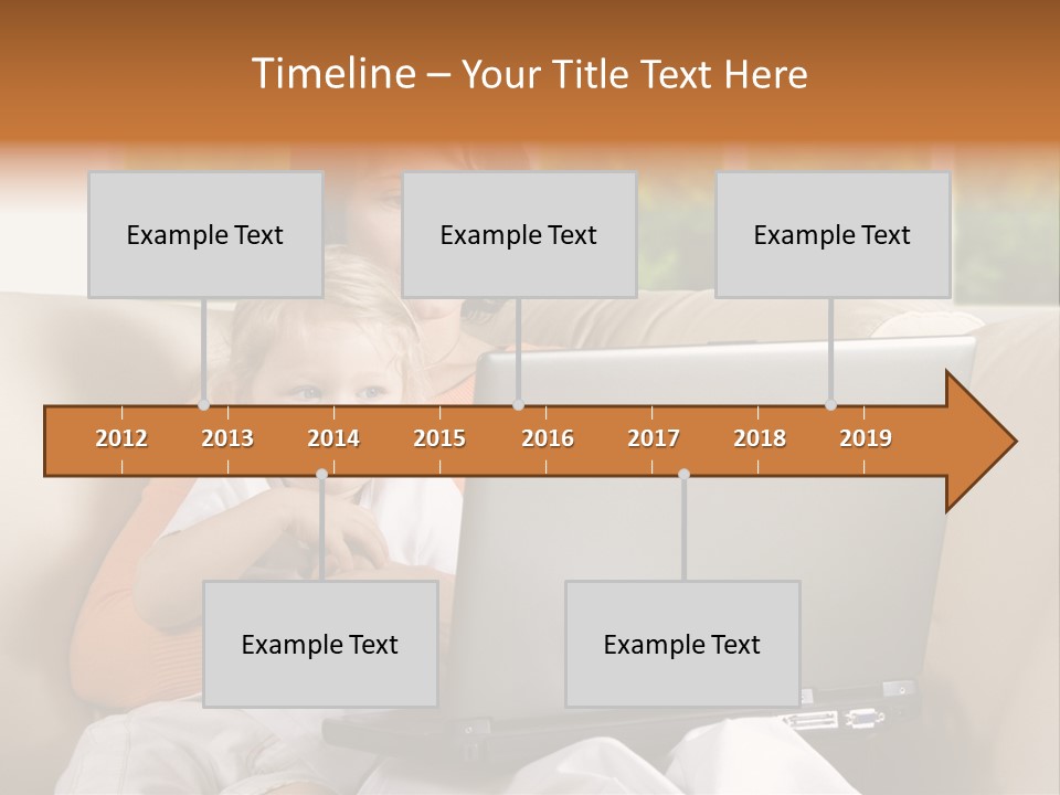 Family Play Settee PowerPoint Template