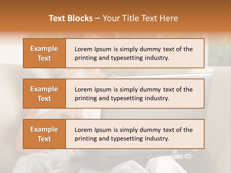 Family Play Settee PowerPoint Template