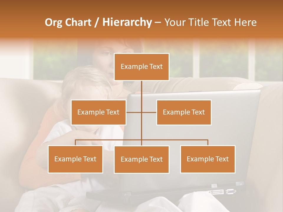 Family Play Settee PowerPoint Template