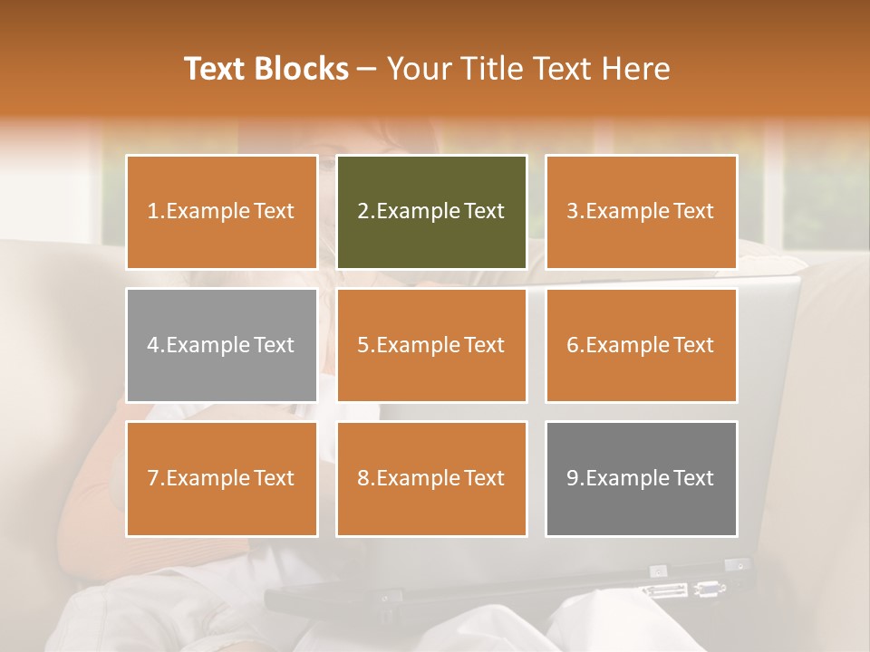 Family Play Settee PowerPoint Template