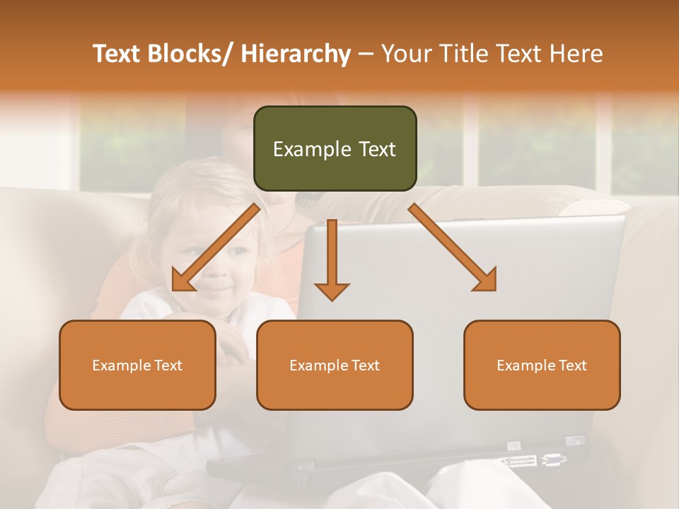 Family Play Settee PowerPoint Template