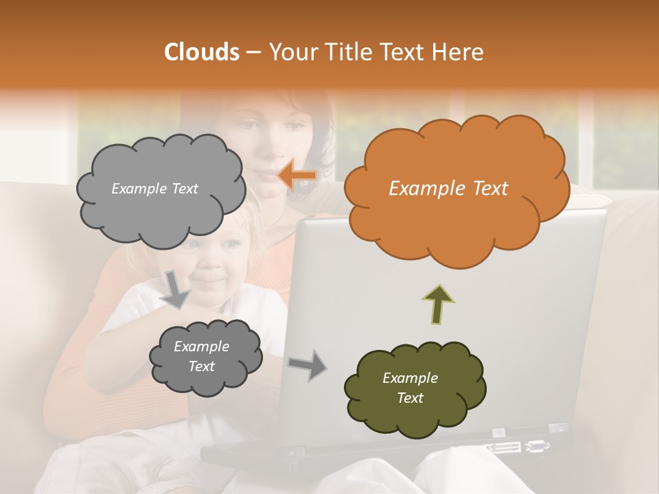Family Play Settee PowerPoint Template