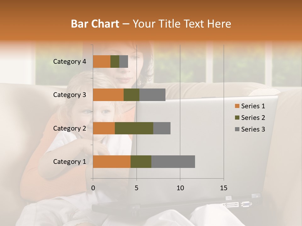 Family Play Settee PowerPoint Template