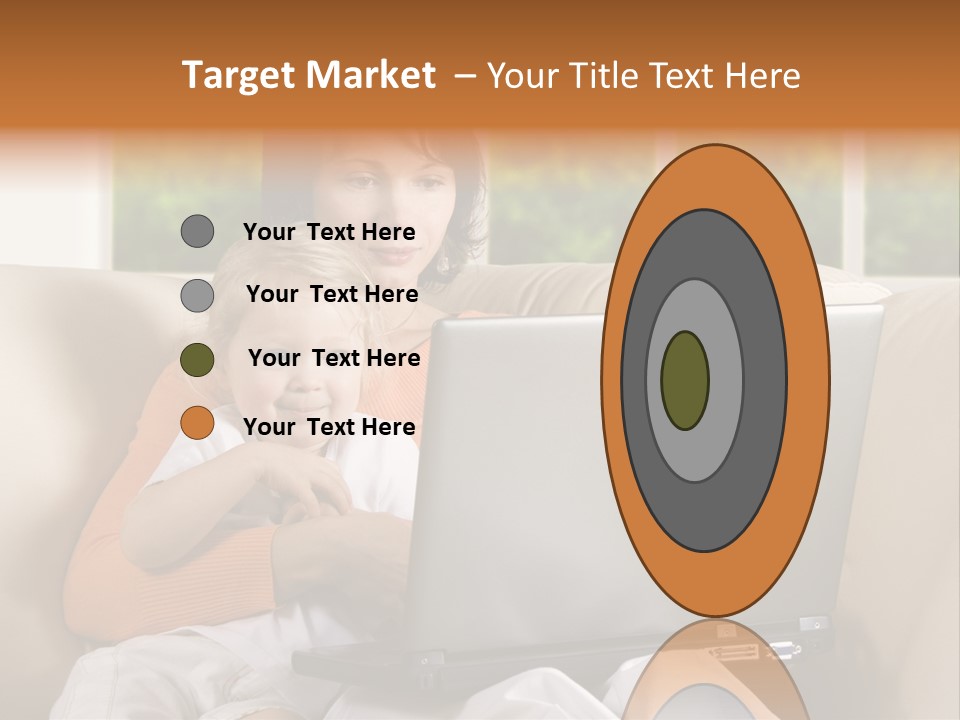 Family Play Settee PowerPoint Template