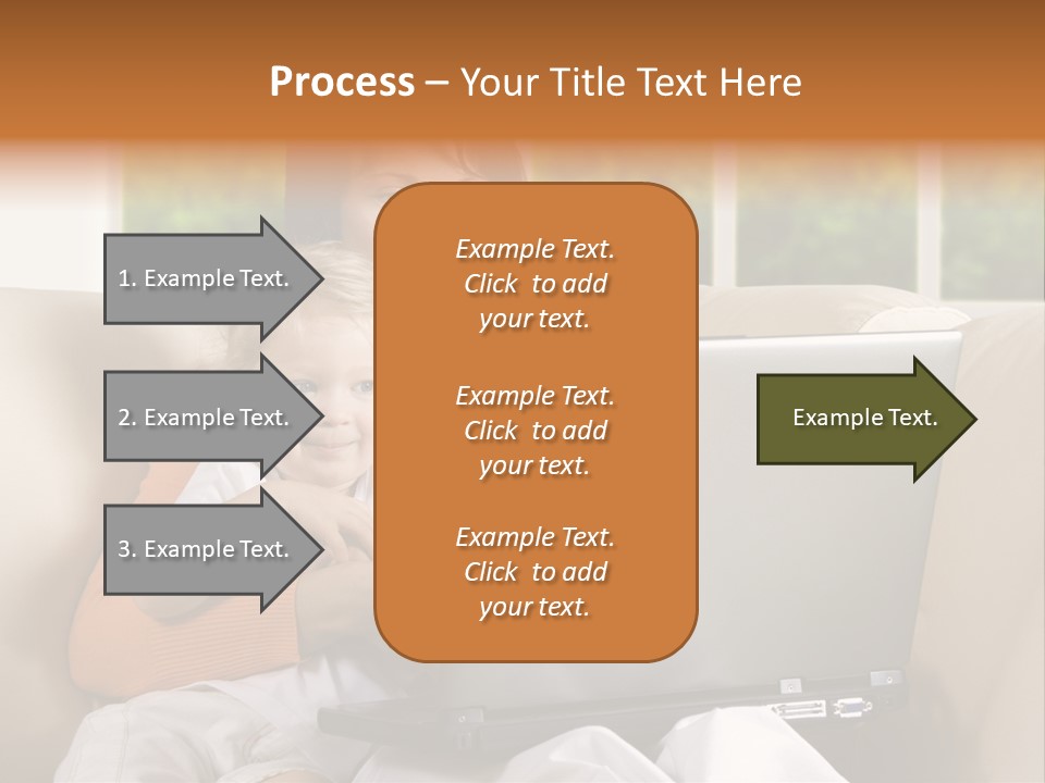 Family Play Settee PowerPoint Template