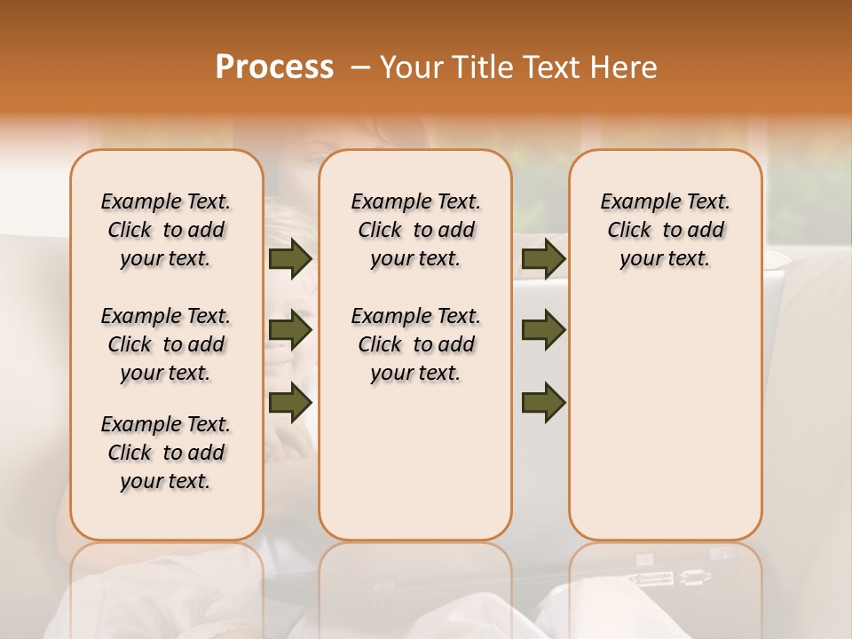 Family Play Settee PowerPoint Template