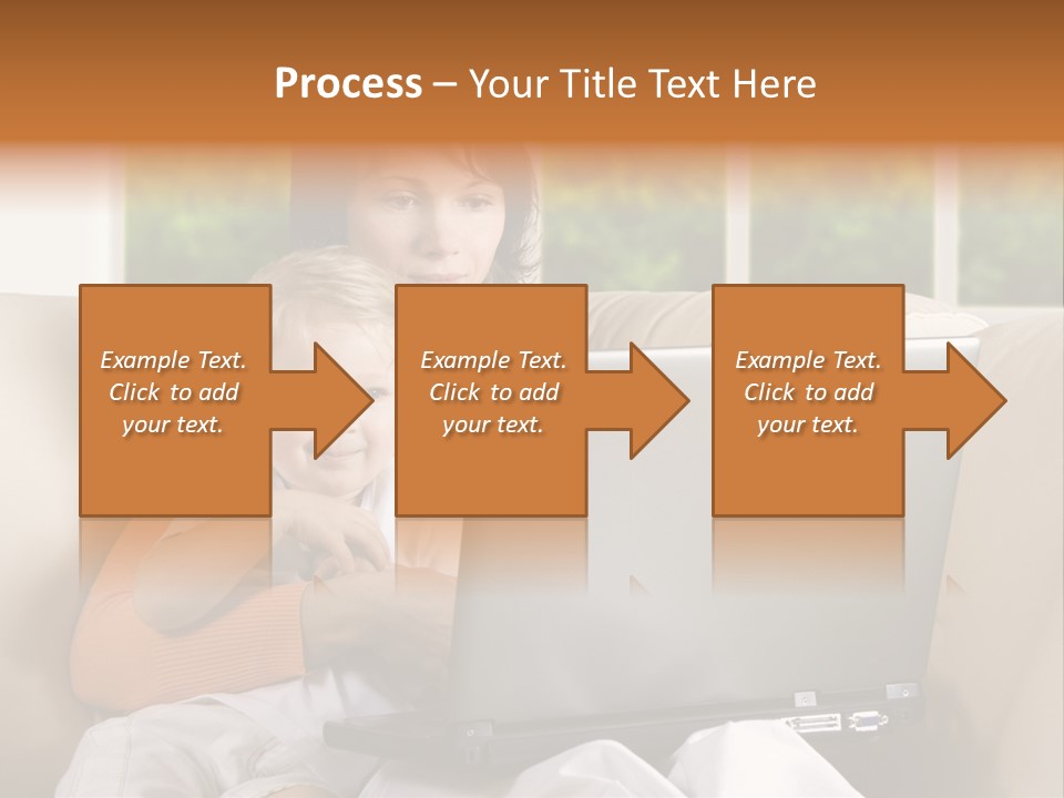 Family Play Settee PowerPoint Template