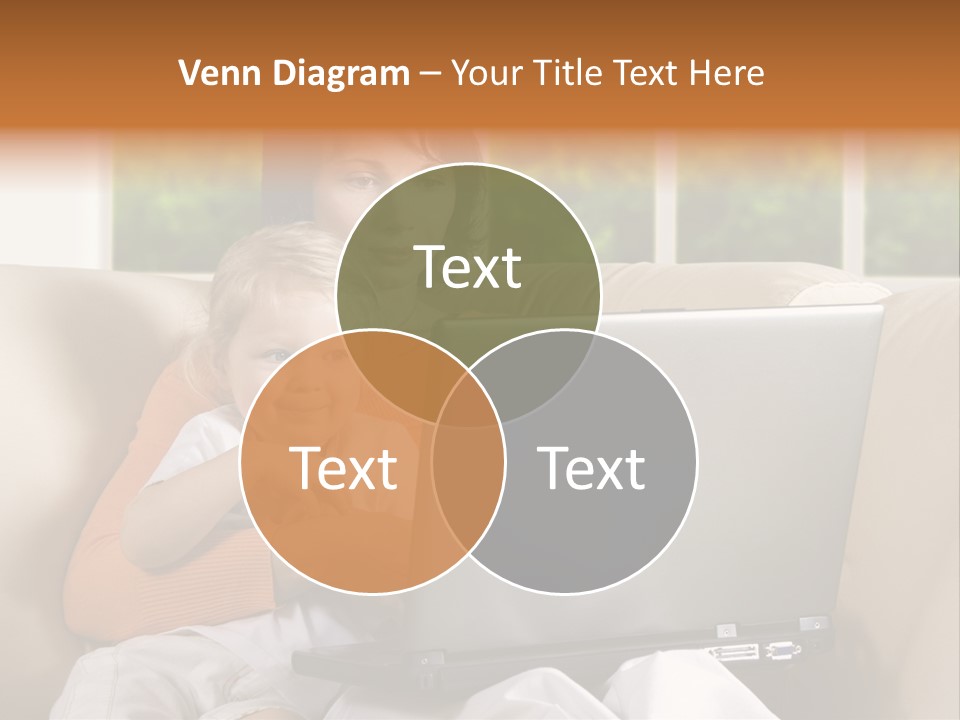 Family Play Settee PowerPoint Template