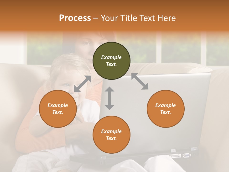 Family Play Settee PowerPoint Template