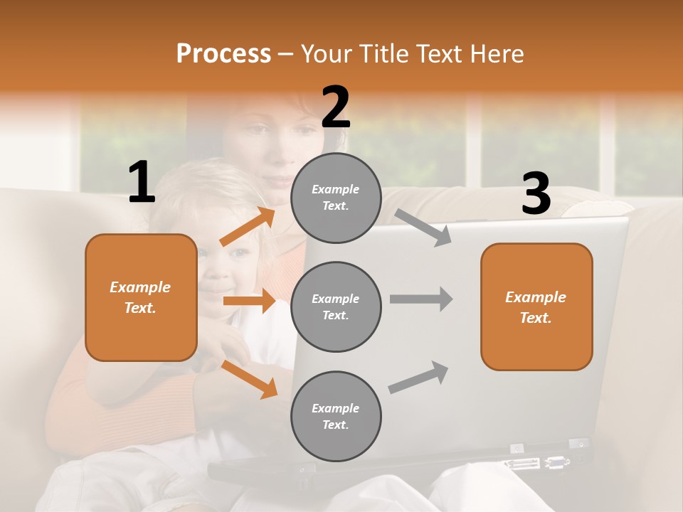 Family Play Settee PowerPoint Template