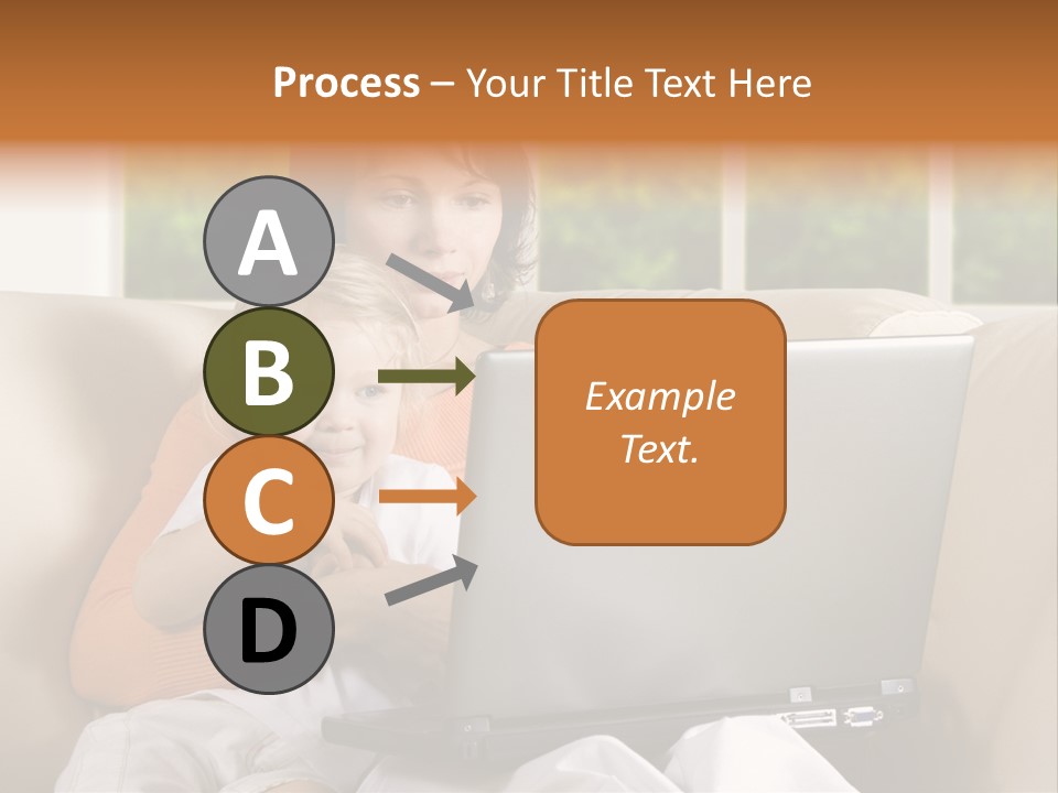 Family Play Settee PowerPoint Template