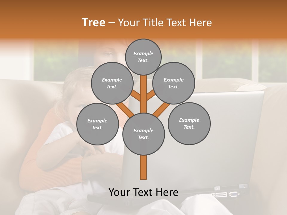 Family Play Settee PowerPoint Template