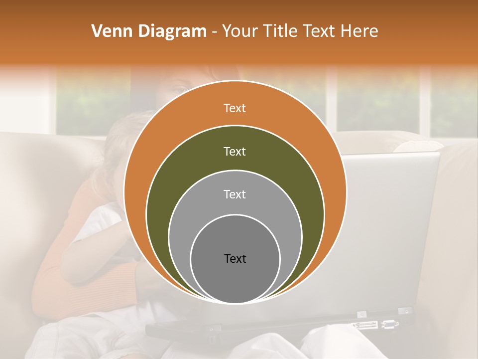 Family Play Settee PowerPoint Template