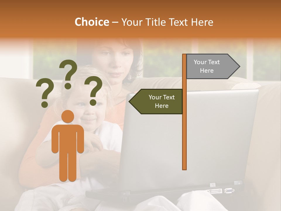 Family Play Settee PowerPoint Template