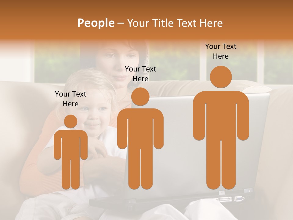 Family Play Settee PowerPoint Template