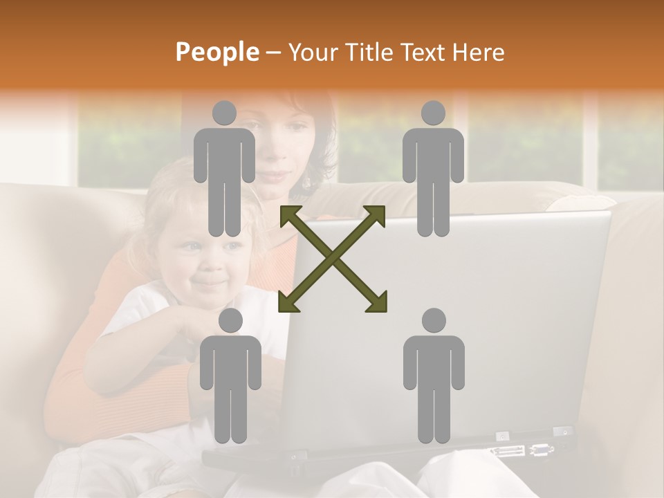 Family Play Settee PowerPoint Template