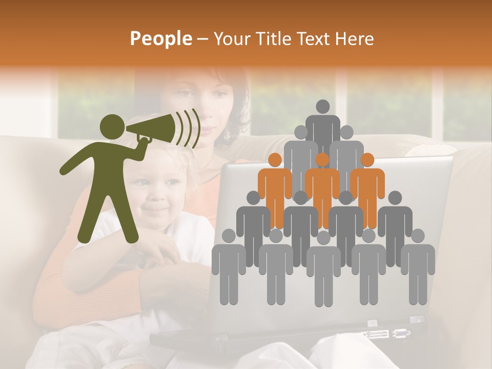 Family Play Settee PowerPoint Template